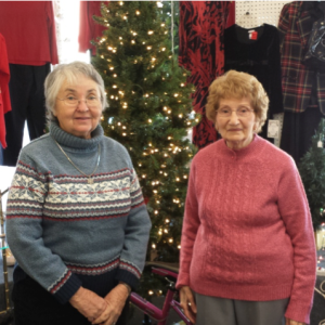 Steeple To People Volunteers: Josie Haines & Catherine Williamson