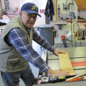 Resident & Wood Shop Volunteer Rich Toscano