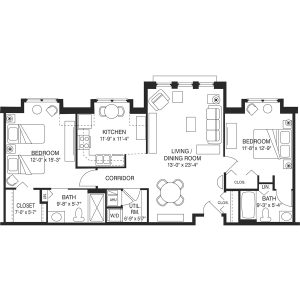 Hillcrest Apartments Daffodil