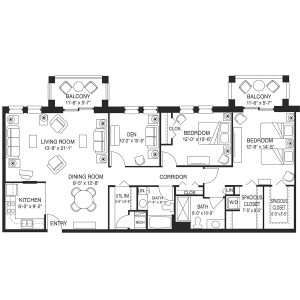 Hillcrest Apartments Lily of the Valley