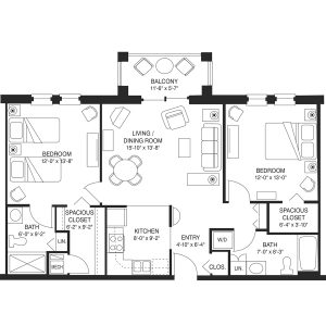 Hillcrest Apartments Periwinkle