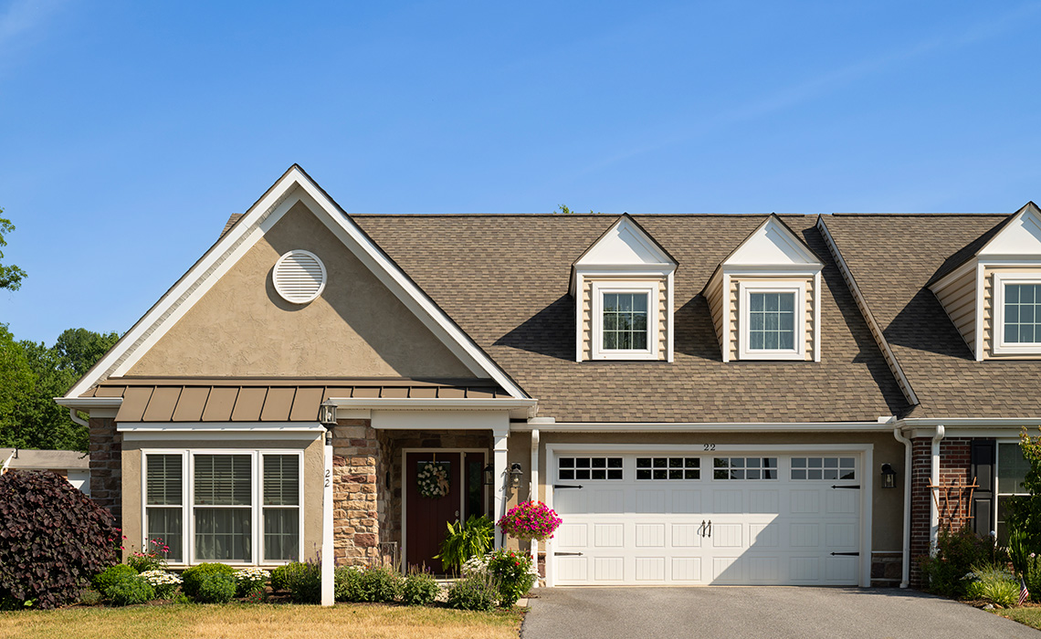Maple Knoll townhome front elevation